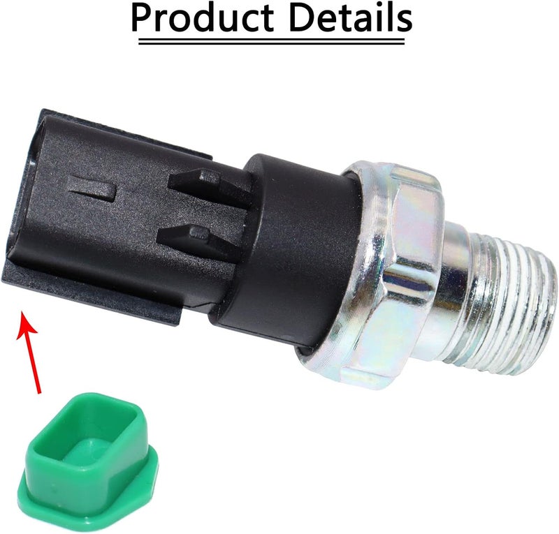 KEJSTED Engine Oil Pressure Sensor Switch Sender Unit 5149098AA 4608303AB 12611500893 Compatible with Dodge Neon Nitro Jeep Chrysler Sebring Town & Country Plymouth MINI VW Eagle 4609026 4687649 - Image 2